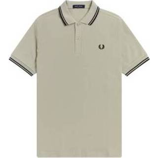 👉 Poloshirt Fred Perry - Twin Tipped Light Oyster