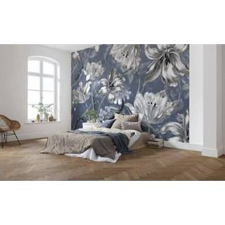 👉 Fotobehang blauw Komar Merian Blue 350x250cm 4055065310416