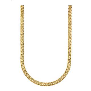 👉 Halsketting zilver vrouwen goudkleur Collier in Garibaldi-stijl Geelgoudkleur 4055709681247