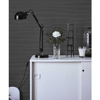 👉 Wandtegel antraciet Marazzi Eclettica 40x120cm geribbeld - 8011373600904