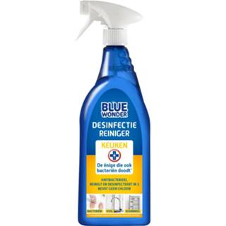 👉 Blauw Hg Blue Wonder desinfectie reiniger keuken 750 ml 8712038002179 2900088042016