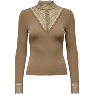 👉 M active Only Onltilde L/s High Neck Lace Top Jrs 5715109898179