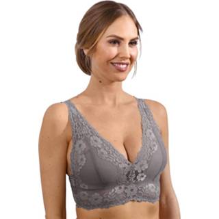 👉 Bralette van elastisch bloemenkant rondom Kudreshov Steen