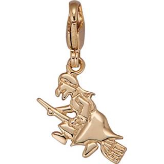 👉 Hanger legering geel vrouwen goudkleur Heks 9 kt. Geelgoudkleur 4055709164139