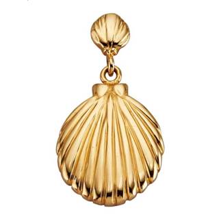 👉 Hanger goud legering geel vrouwen goudkleur Schelp van 14 kt. Diemer Gold Geelgoudkleur 4055709336338