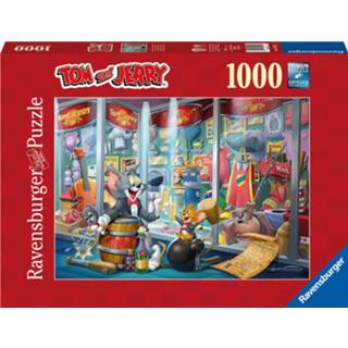 👉 Puzzel Ravensburger Tom & Jerry Hall Of Fame 1000 stukjes 4005556169252 4005556069743