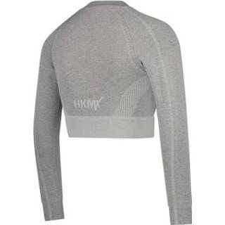 👉 Grijs s vrouwen Hunkemöller HKMX Sport cropped top Bionic Seamless 8720285915531