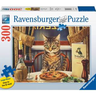 👉 Puzzel Ravensburger 300 stukjes dinner for one 4005556169368