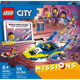 👉 LEGO® City Detectivemissies van stadswaterpolitie 60355