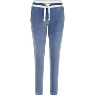 👉 Joggingbroek van velours Louis & Louisa Rookblauw