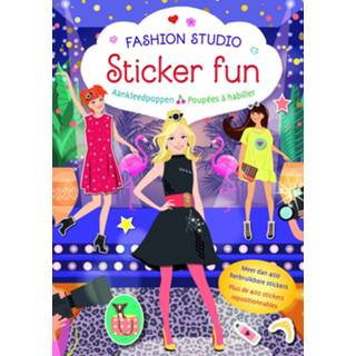 👉 Fashion Studio Sticker Fun Aankleedpoppen