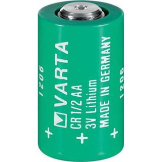 👉 Lithium batterij groen active Varta CR 1/2 AA (3,0V) 4040849467080