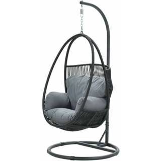 👉 Panama swing hangstoel rope zwart