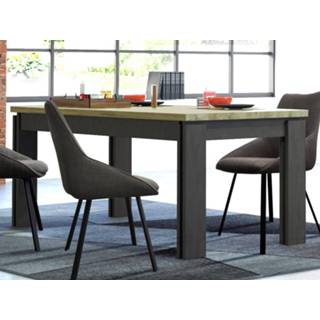 👉 Eettafel antraciet eik Verlengbare DEXTER 180>225 cm limerick eik/antraciet 5400943239270