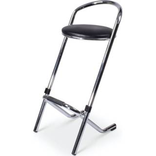 Barkruk chroom zit zwarte Barkruk zwarte chroom zit 2900088836011