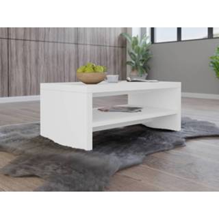 👉 Salontafel wit AMBROSA 110 cm wit/hoogglans 5400943247404