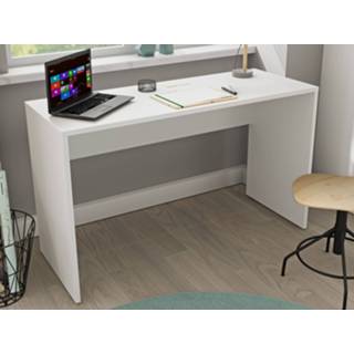 👉 Bureau wit AGAMIR 130 cm zonder ladekast 5400943248678