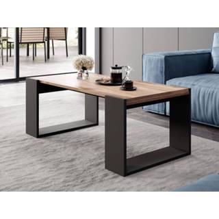 👉 Salontafel antraciet eik Rechthoekige WODA 120 cm wotan eik/antraciet 5400943247381