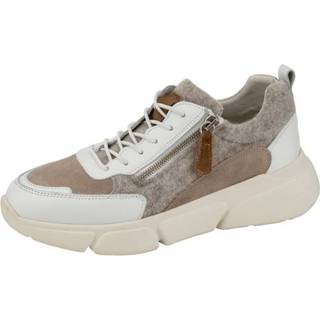 👉 Sneaker in een trendy kleurencombinatie Studio W Wit/Beige