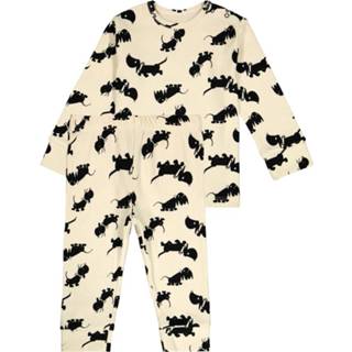 👉 Pyjama wit katoen baby's HEMA Baby Rib Katoen/stretch Takkie (wit)