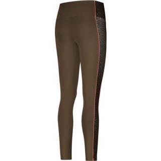 👉 Legging bruin l vrouwen Hunkemöller HKMX High waisted sport Shine Piping 8720676051466