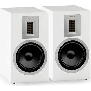 👉 Boekenplankspeaker wit grijs Sonoro: Orchestra boekenplank speakers - 2 stuks 4260117325519