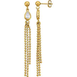 👉 Oorbel zilver vrouwen goudkleur Oorbellen Geelgoudkleur 4055708246881