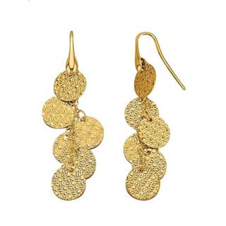 👉 Oorbel zilver vrouwen goudkleur Oorbellen van verguld Geelgoudkleur 4055709161749