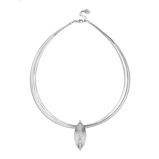 👉 Halsketting multicolor vrouwen 6-rijig collier met synth. zirkonia's Yvette Ries 4063133017884