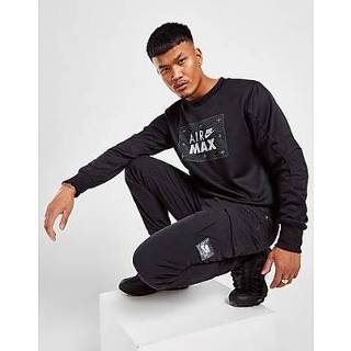 👉 Cargobroek zwart s male mannen Nike Sportswear Air Max Geweven voor heren - Black/Black/Black 195867007092