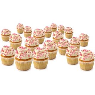 👉 Cupcake nederlands roze Mini-Pink Geboorte Cupcakes