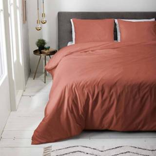 Luna Bedding Luna Uni Dekbedovertrek Kleur: Oud Roze, 140 x 220 cm Dekbedovertrek