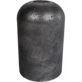 Vaas zwart glas m 