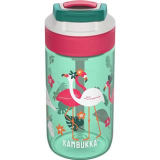 👉 Drinkfles roze active Kambukka Lagoon 400 ml Pink Flamingo 5407005142967