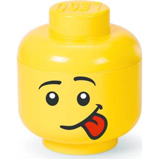 👉 Opbergbox klein active Lego Hoofd Silly 5711938030858