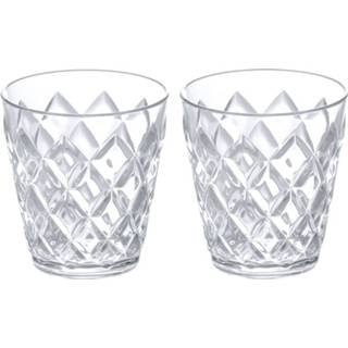 👉 Waterglas active Koziol Crystal 250 ml Set van 2 Stuks 4002942546116