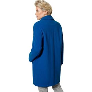 👉 Mantel blauw effen mannen met decoratieve knopen MONA Royal blue 4055708820654