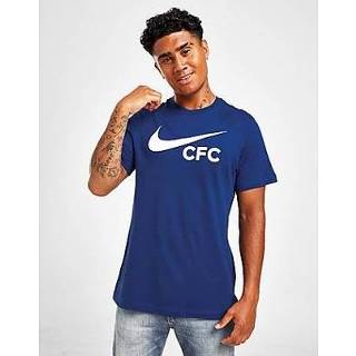 👉 Voetbalshirt blauw s male rush blue mannen Nike Chelsea FC Swoosh voor heren - 195868375701