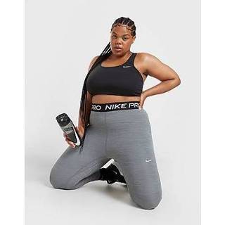 👉 Legging grijs zwart wit XL vrouwen Nike Training Pro Plus Size Dames - Smoke Grey/Heather/Black/White 194502646924