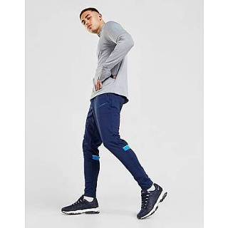 👉 Trainingsbroek wit blauw s male mannen Nike Academy Essential Heren - Midnight Navy/White/Light Photo Blue/Light Blue 195868172492