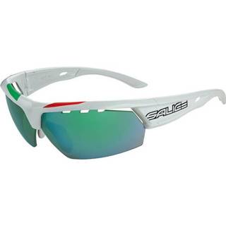 👉 Zonnebril male Montuurmateriaa Acetate Salice Zonnebrillen 005 ITA BIANCO/RW VERDE 8023929100561