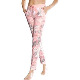 👉 Joggingbroek met modieuze print rondom Harmony Roze/Oudroze/Grijs