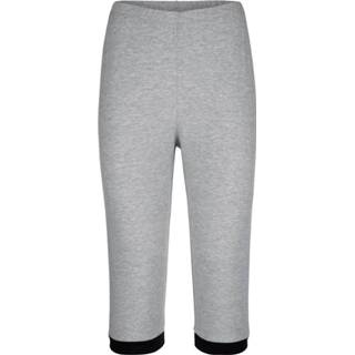 👉 Legging katoen vrouwen marine zwart grijs met contrastkleurige pijpzoom Harmony Zwart/Grijs/Marine 4055708453463 4055708453500