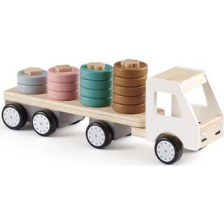 👉 Stapel ring kinderen Kids Concept Vrachtwagen met stapelringen
