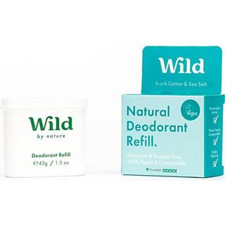 👉 Deodorant Wild Refill - Fresh Cotton & Sea Salt 5065003990036