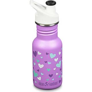 👉 Drinkfles kinderen Klean Kanteen Kinder Classic Narrow Sportdop - Orchid Hea...