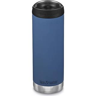 👉 Drinkfles teal Klean Kanteen TKWide Koffiedop - Real 473ml