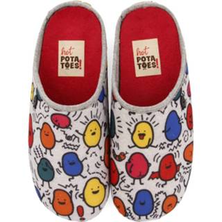 👉 Hot Potatoes Zomer Pantoffels Azusa 65666 Grijs maat