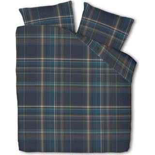 👉 Dekbedovertrek Katoen-Polyester zwart Luna Bedding Dark Check Lits-jumeaux (240 x 220 cm + 2 kussenslopen) 8719909424689