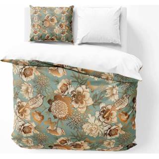 👉 Dekbedovertrek katoen groen DLC High Paradise 2-persoons (200 x 200/220 cm + 2 kussenslopen) 8719909820672